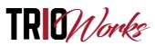 the words TRIO works in a decorative format